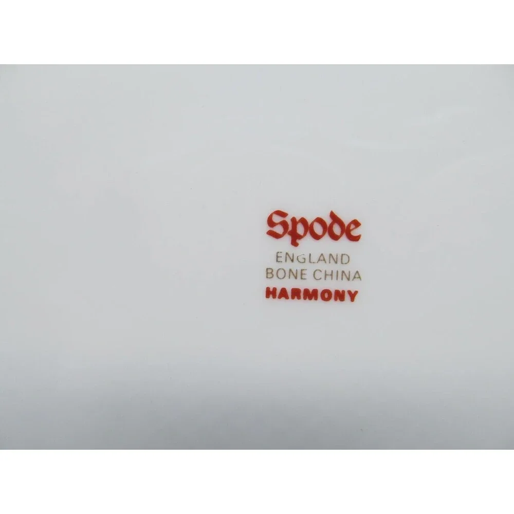 Spode Harmony Plain White Oval Serving Platter 13 1/8